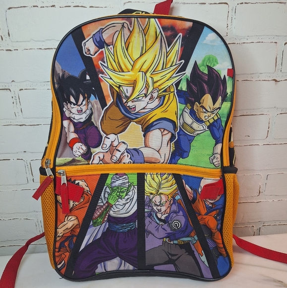 Dragon Ball Z Bioworld 14" x 17" Anime Backpack EUC - Picture 1 of 9
